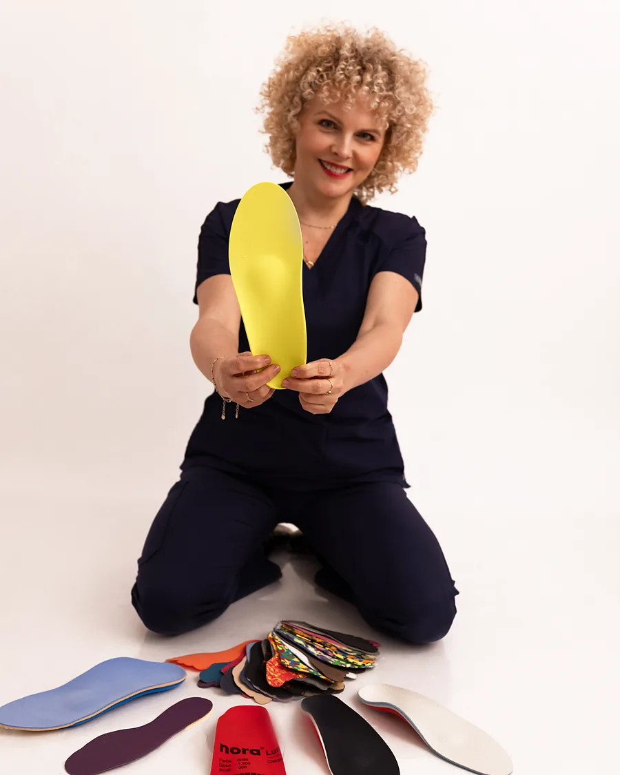 dr n. med. Joanna Stodolna-Tukendorf z wkładką Pro Pedis