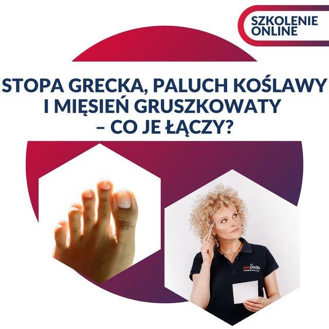 Okładka nagrania: Stopa grecka, paluch koślawy i mięsień gruszkowaty — co je łączy?