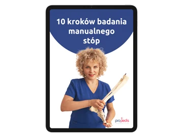 Okładka e-booka 10 kroków badania manualnego stóp