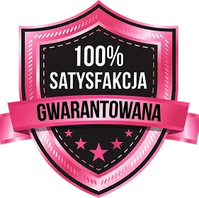 Odznaka: 100% satysfakcja gwarantowana